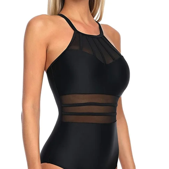 NWT Size L Relleciga One Piece Tummi Control Swimsuit - Picture 3 of 13